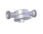 Aalberts Flamco Messkapsel komplett Baulaenge 130 mm, Adapterleiterplatte, mit Hallsensor Bild 2