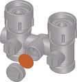 Aalberts Flamco Dichtung, für Hahnblöcke, Abmessung, Material: Centellen, 17 x 1 mm Bild 1