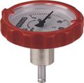 Aalberts Flamco Thermometergriff lange Ausführung -50, Kunststoff, DN 20, Farbe rot Bild 1