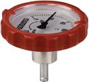Aalberts Flamco Thermometergriff, mit Kunststoffgriff, -50, mit Thermometer Durchmesser: 63 mm, DN 20, Farbe rot Bild 2
