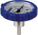 Aalberts Flamco Thermometergriff, mit Kunststoffgriff, -50, mit Thermometer Durchmesser: 63 mm, DN 20, Farbe blau Bild 2
