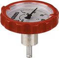 Aalberts Flamco Thermometergriff lange Ausführung -50, Kunststoff, DN 20, Farbe rot Bild 2