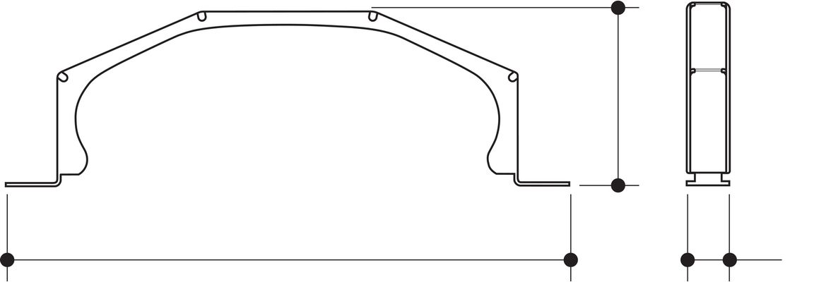 Fränkische profi-air Fixierklammer, 52 x 132 mm, Farbe silber Bild 4