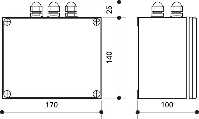 Fränkische FR profi-air Anschlussbox Elektro, für 130/180 flat und 250/360 flex Bild 3