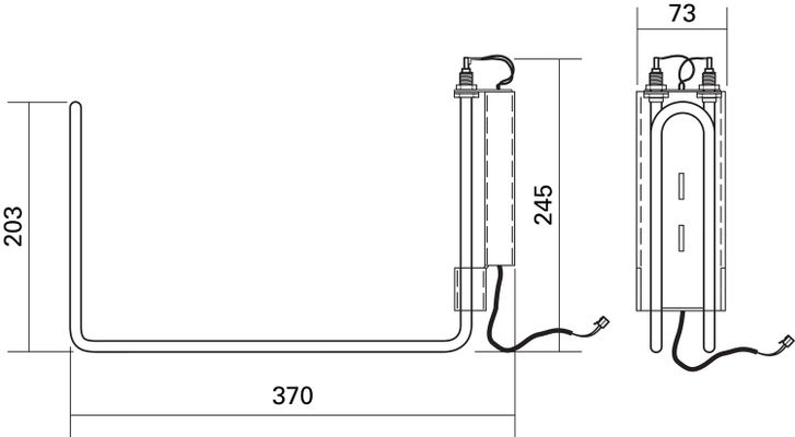 Fränkische FR profi-air Defrosterheizung 1,4 kW, für 250 flex Bild 3