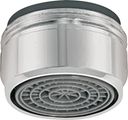 Clage CSP 3a Spez.-Strahlregler für Aussengewinde, mit chrom-Mundstück M24a,<2 l/min, Farbe silberfarben Bild 1