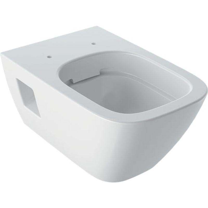 Geberit Wand-Tiefspül-WC, spül randlos, teilgeschl.Form, KeraTect, 335 x 350 x 540 mm, Farbe weiß Bild 1