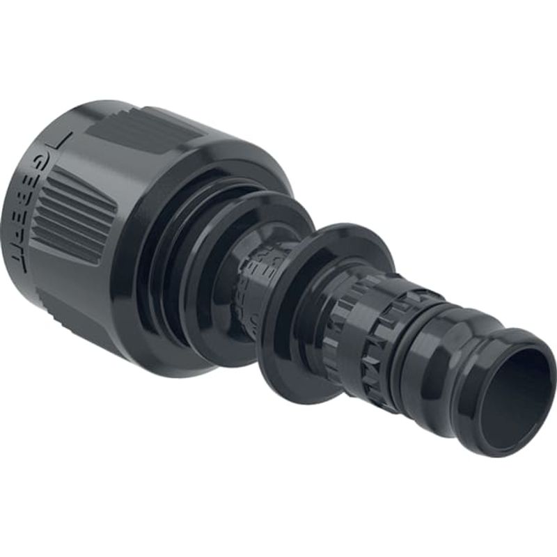 Geberit Übergang, mit MasterFix 20 mm x MF20, (PVDF), 74 mm Bild 1