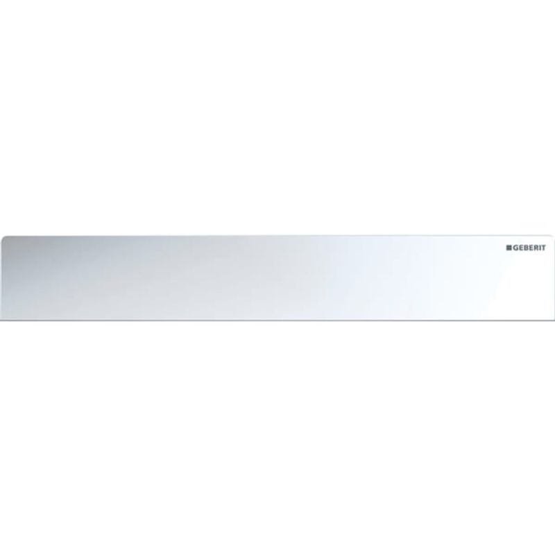 Geberit Fertigbauset, für Wandablauf Abdeckung aus Edelstahl poliert, 50 x 320 mm, Farbe silber Bild 1