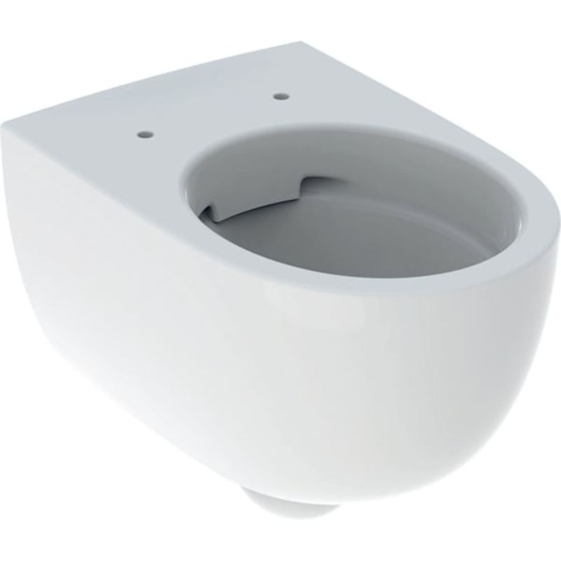Geberit Renova Comfort WWC Tiefspüler, erhöht geschlossene Form Rimfree, weiss KeraTect, 370 x 355 mm, Farbe weiß Bild 1