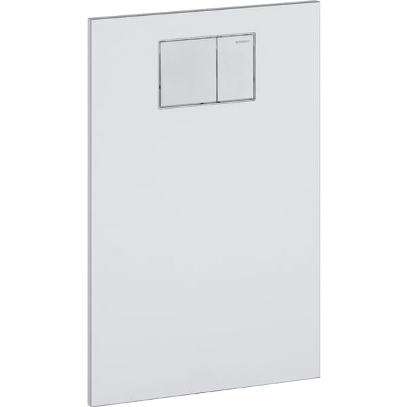 Geberit Designplatte, für AquaClean, für WC-Aufsatz, Farbe weiß Bild 1