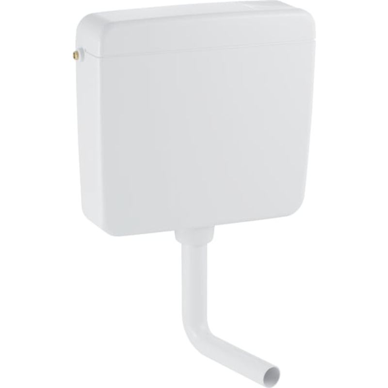 Geberit Spülkasten 127000, 6-9L, Aufputz, tiefhaengend, mit Spülstop-Taste, 410 x 440 x 130 mm, Farbe weiß Bild 1