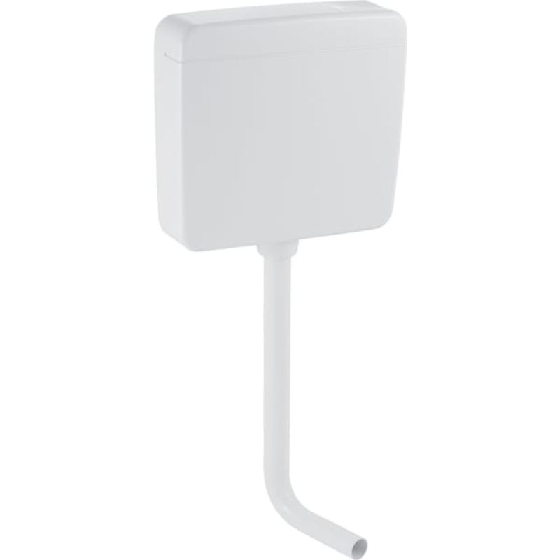 Geberit Spülkasten 127005, 6-9L, Aufputz, zum Auswechseln von Druckspülern, 410 x 440 x 130 mm, Farbe weiß Bild 1