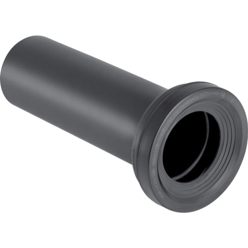 Geberit Anschlussstutzen, für Wand-WC und Stand-WC, mm, DN 90 /110, Farbe schwarz Bild 1