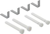 Geberit Verlängerungsset für Abdeckplatte Sigma, Omega, Kappa, Samba, Rumba, Tango und Twist, Farbe grau Bild 1