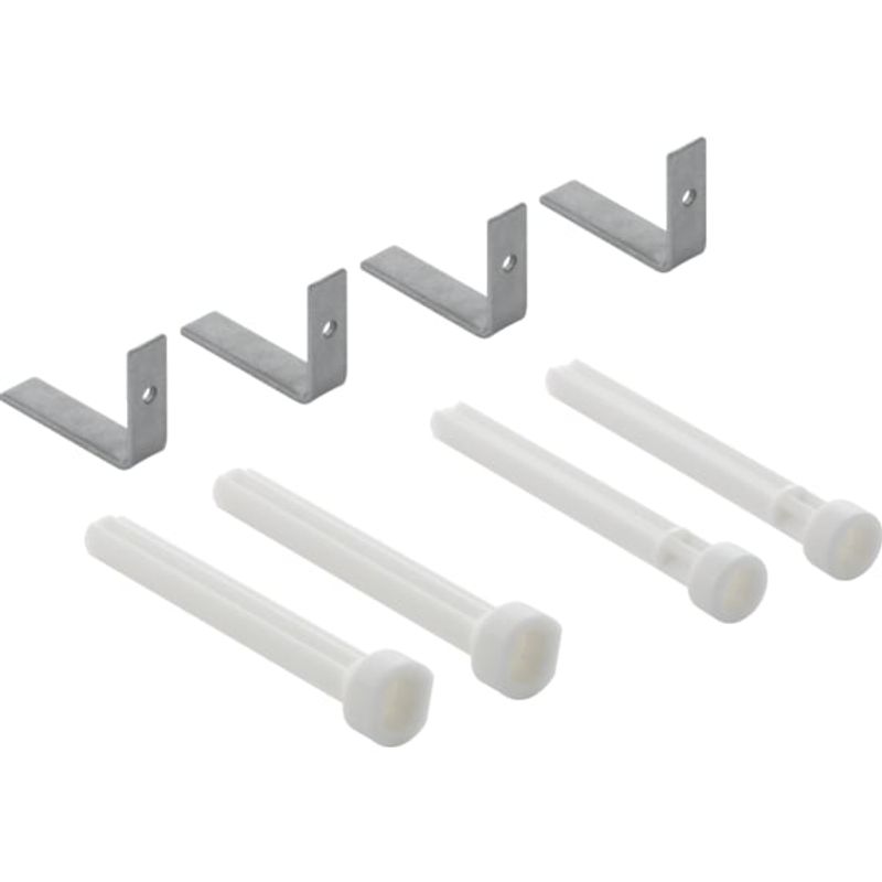 Geberit Verlängerungsset für Abdeckplatte Sigma / Samba/Omega / Rumba/Twist / Tango, Farbe grau Bild 1