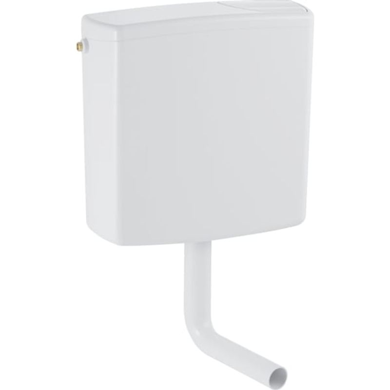 Geberit Spülkasten 140300, Aufputz, tiefhaengend, 405 x 410 x 138 mm, Farbe weiß Bild 1