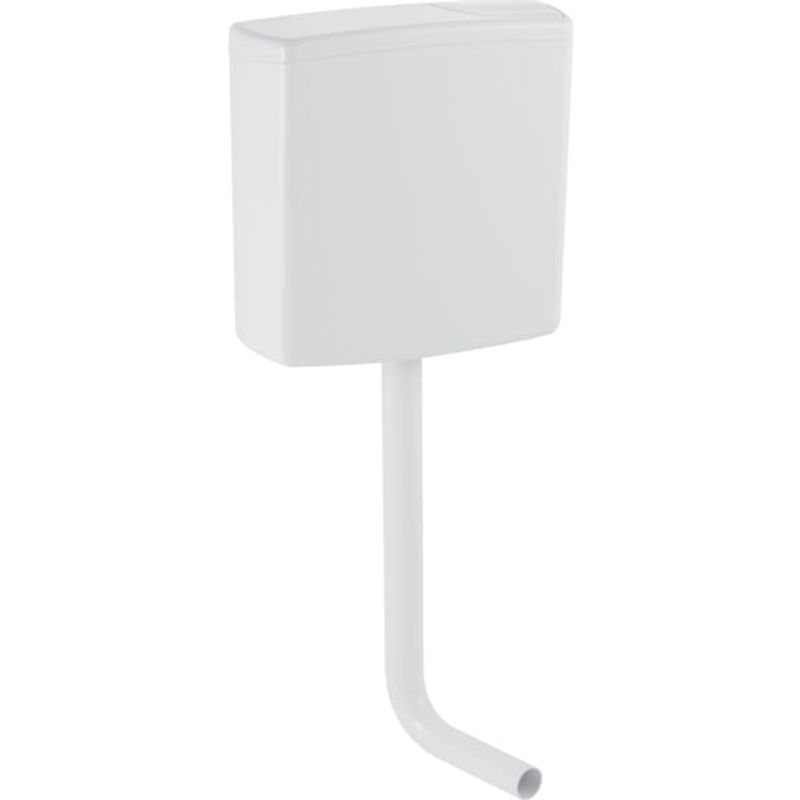 Geberit Spülkasten 6-9L, Aufputz, halbhochhaengend, z.Drucksp. auswechseln, 405 x 410 x 138 mm, Farbe weiß Bild 1