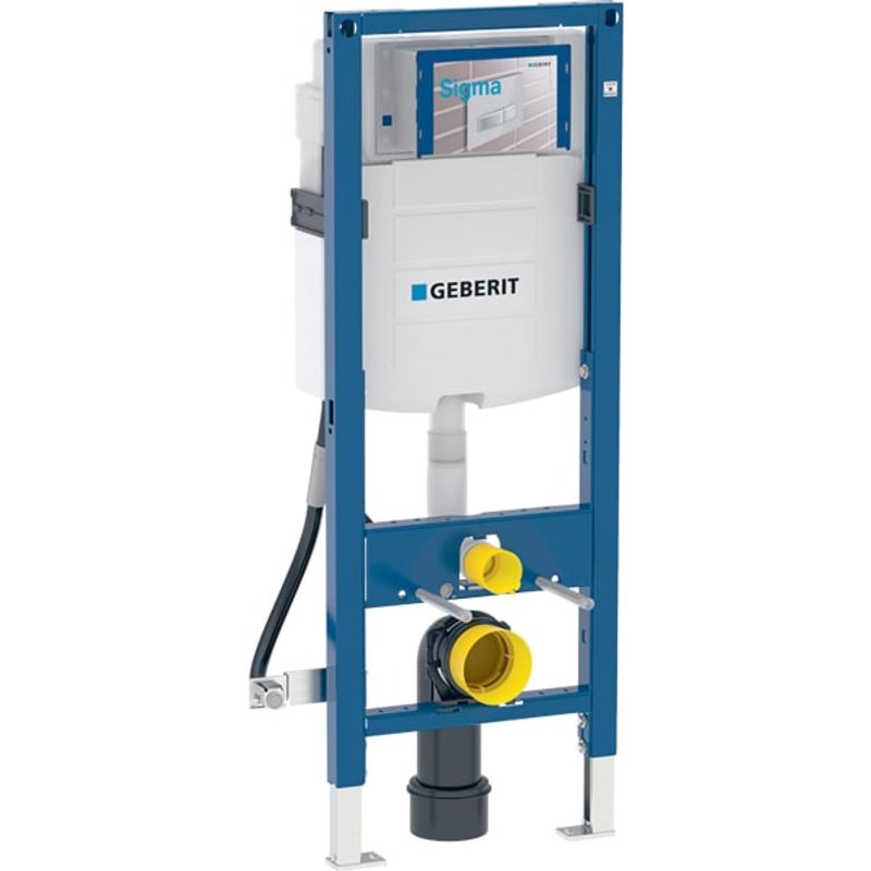 Geberit Wand-WC-Element 112 cm, mit Sigma Unterputz-Spülkasten, barrierfreie Ausf, 1120 x 420 mm Bild 1