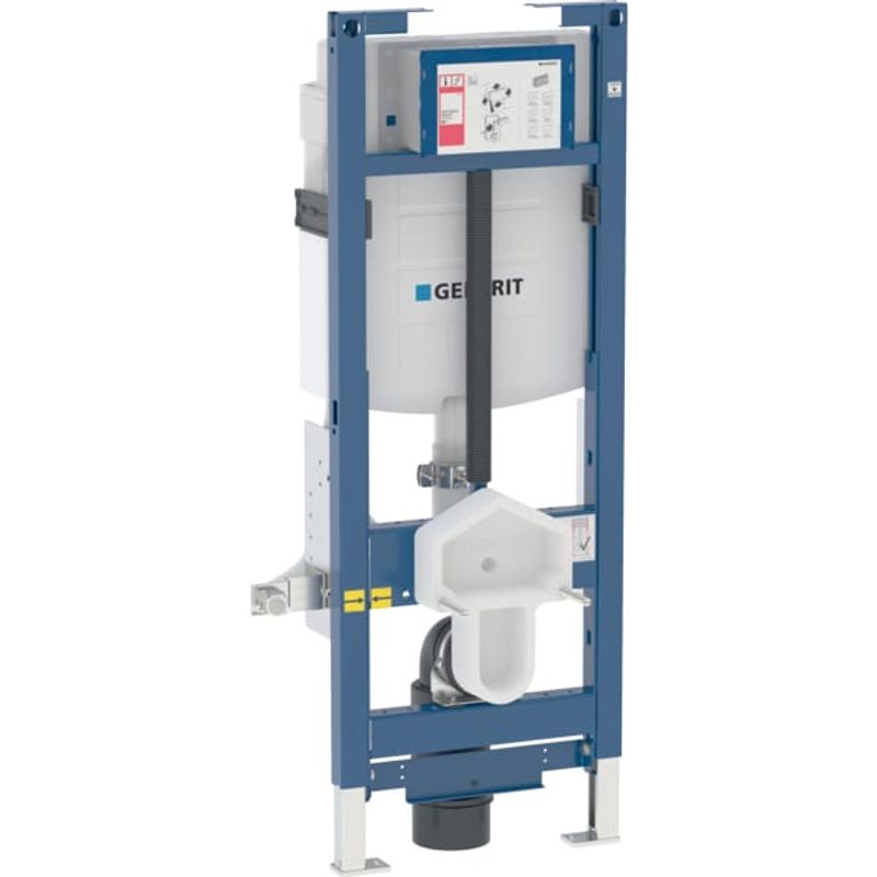 Geberit Wand-WC-Element 112 cm, mit Sigma Unterputz-Spülkasten, barrierfreie Ausf, 1120 x 420 mm Bild 1