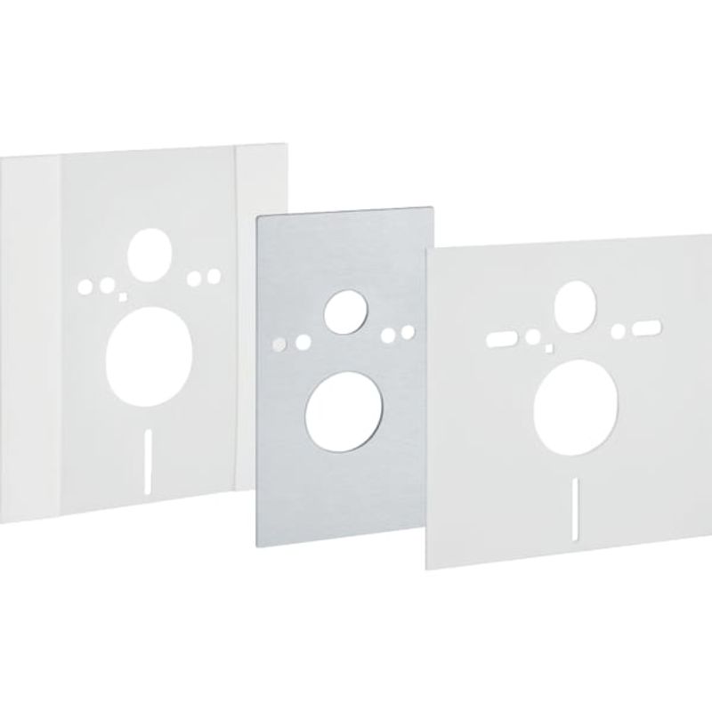 Geberit Abdeckplatte mit Schallschutzset zu Duofix-Wand-WC-Element Bild 1