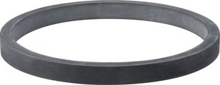 Geberit PE Qütschdichtung di, 105 x 10 mm, Farbe Schwarz Matt Bild 1