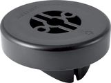 Geberit PE Verschlusskappe, für Reinigungsstücke 90Gr. 110 mm, Farbe Schwarz Matt Bild 1