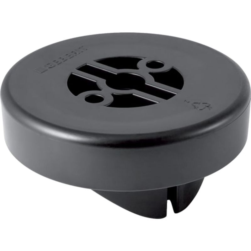 Geberit Verschlusskappe, für Reinigungsstücke 90Gr. 110 mm, Farbe schwarz Bild 1