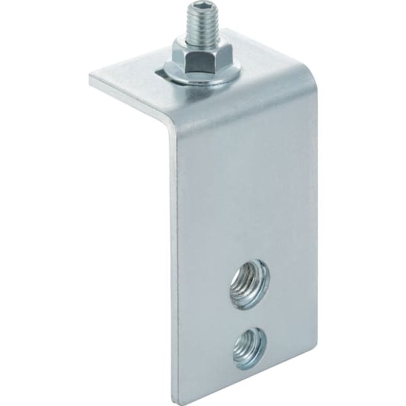 Geberit Rohrhalter M8 / M10 mit Drehrastbolzen z.Bef.v.Rohrschellen Bild 1