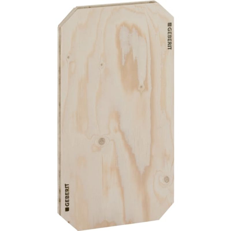 Geberit Montageplatte, für Griff- und Haltesysteme, 57 x 30 x 3 cm aus Baufunierholz Bild 1
