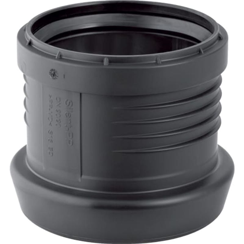 Geberit Übergangsmuffe auf Silent-db20, 92 mm, Farbe schwarz Bild 1