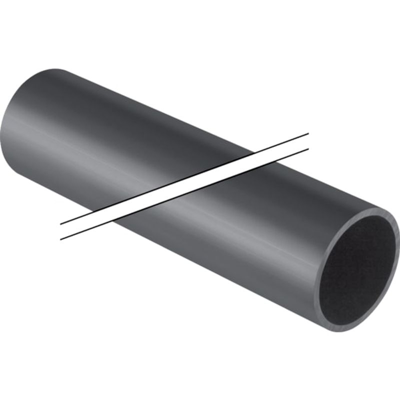 Geberit Rohr DN 70 75 x 3,6 mm in Stangen je 3 Meter, 3000 mm, Farbe schwarz Bild 1