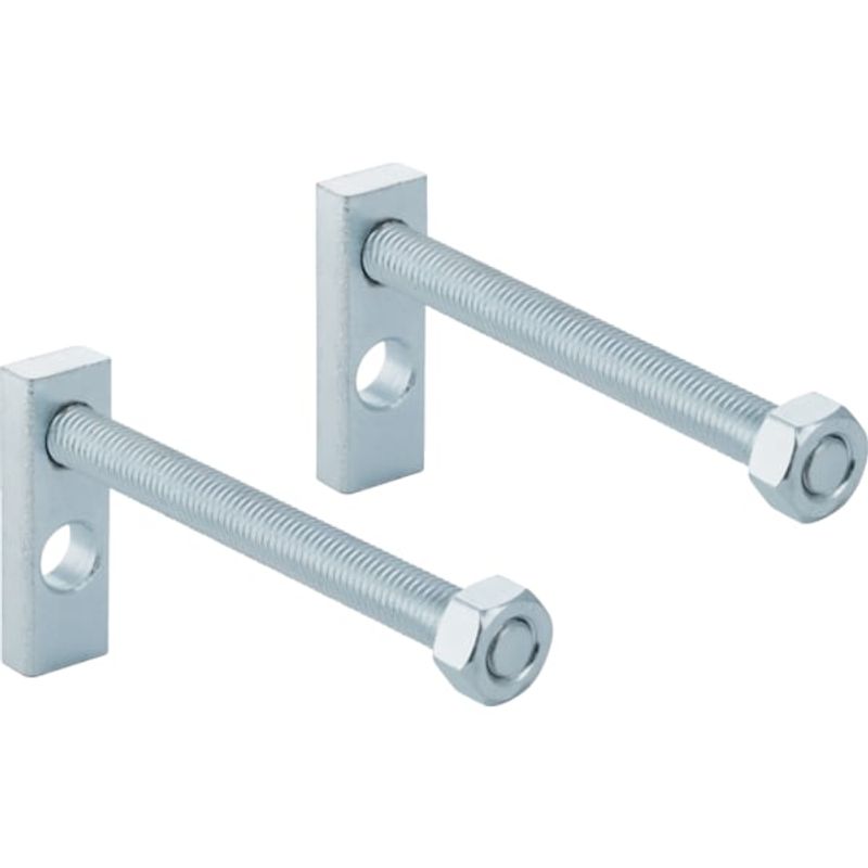 Geberit Gewindestangen 2,5 cm gekröpft M12 (2 Stück) Bild 1