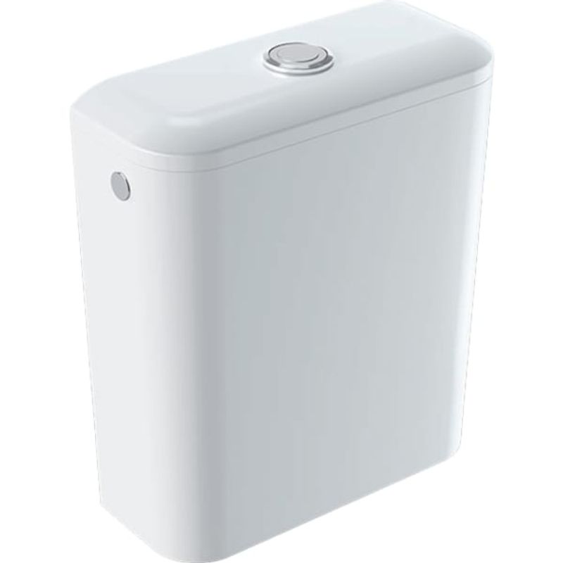 Geberit iCon AP-SPK aufgesetzt, eckig 2-M-Sp, Wasseranschluss seitl, weiss Tect, 425 x 375 x 145 mm, Farbe weiß Bild 1
