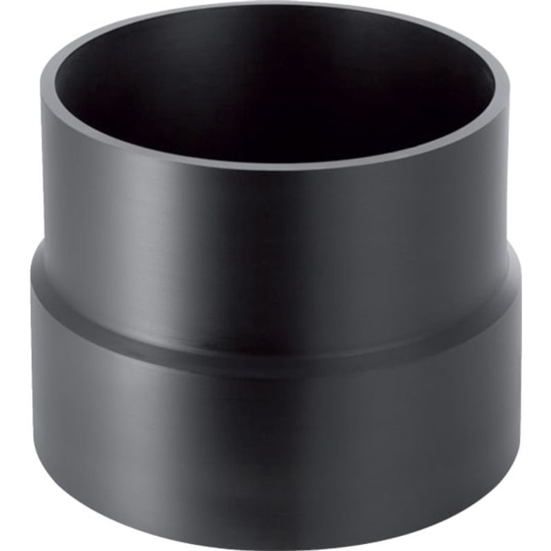 Geberit PE-HD Übergangsstutzen auf Guss d200 / 212 mm, 160 mm, Farbe schwarz Bild 1