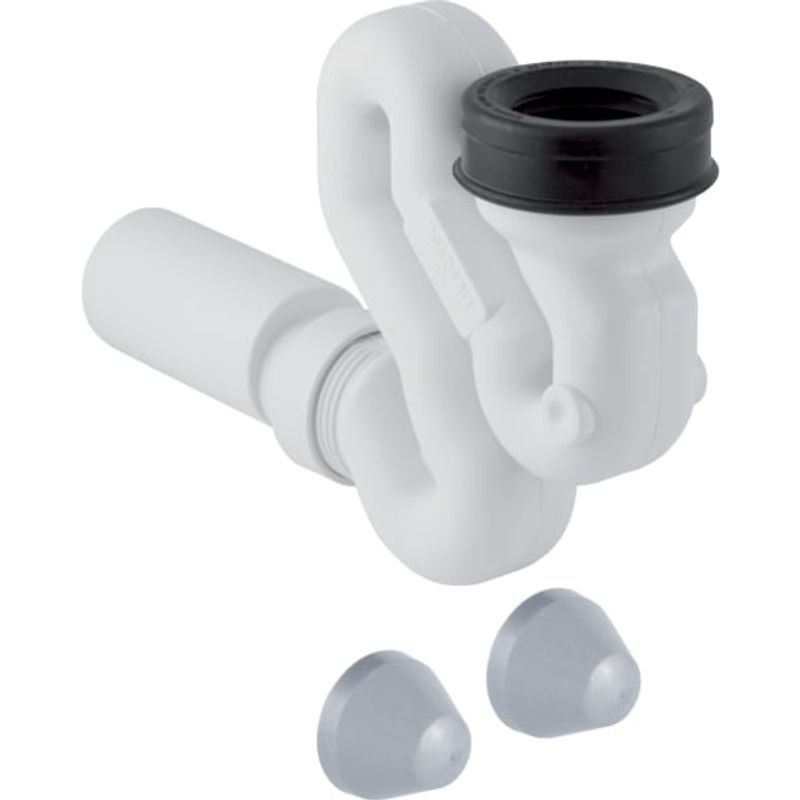 Geberit Schneckengeruchsverschluss, für Urinal, mit Montagezubehör d50 Abgang horizontal Bild 1