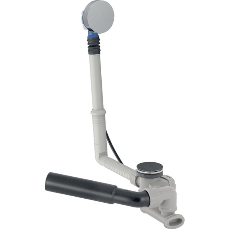 Geberit Badewannenablauf, d52, mit Drehbet. mit Fertigbauset, chrg, DN 40 / 50, Farbe chrom Bild 1