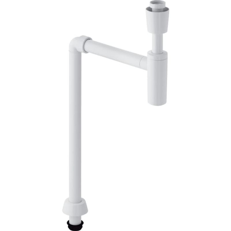 Geberit Tauchrohrgeruchsverschluss, für WB Abgang vertikal, d40 G1 1/4, weiss, Farbe weiß Bild 1