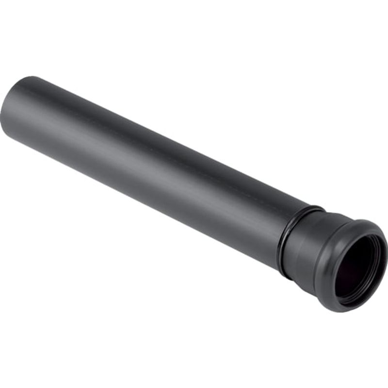Geberit PE Verlängerung Durchmesser 45 mm 23 cm lang, Farbe schwarz Bild 1