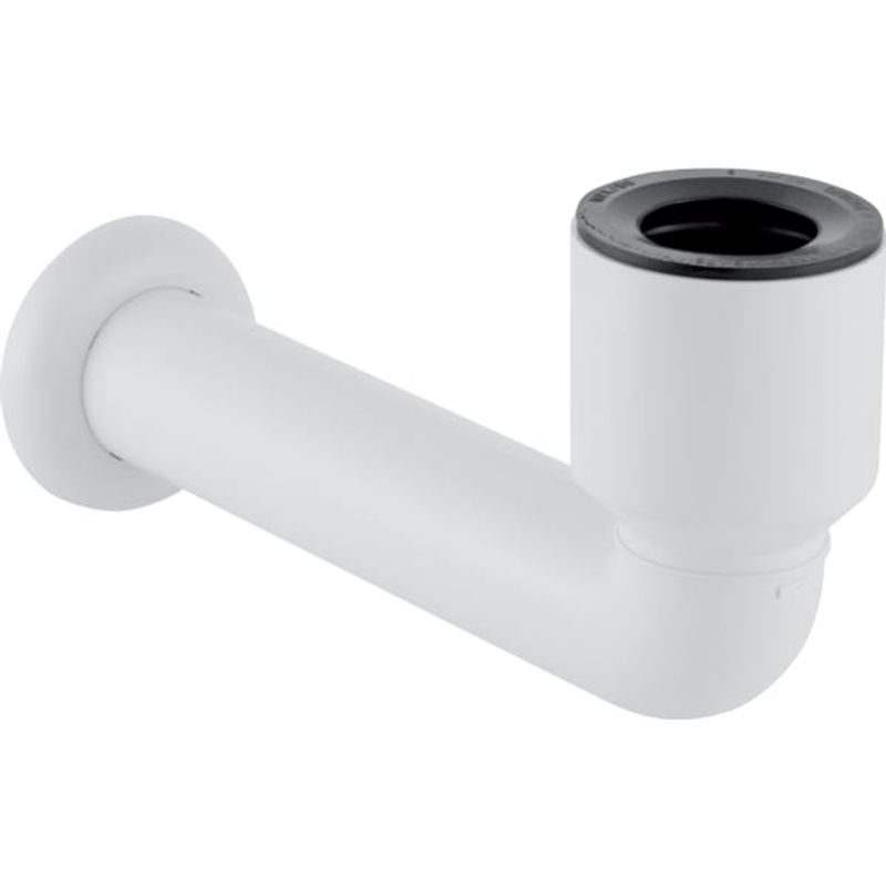 Geberit Anschlussbogen für Urinal D 50 mm, mit Dichtung weiss, Farbe weiß Bild 1