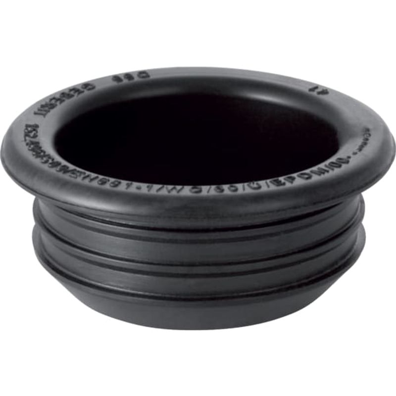 Geberit Gummi-Manschette EPDM 40 x 58 mm (d x d1), DN 40, Farbe schwarz Bild 1