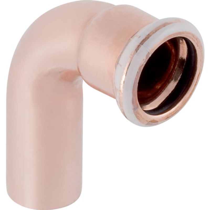 Geberit Mapress Kupfer Pressfitting-Bogen 76,1 mm 90 Grad, mit Einschubende, Farbe kupfer Bild 1