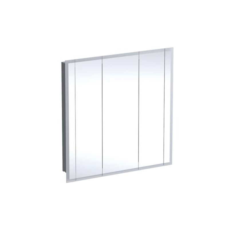 Geberit ONE Spiegelschrank, mit Beleuchtung drei Türen, 100 x 100 x 16 cm Bild 1
