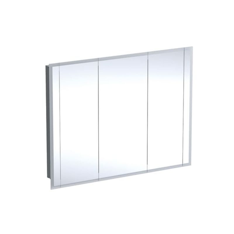 Geberit ONE Spiegelschrank, mit Beleuchtung drei Türen, 120 x 100 x 16 cm Bild 1