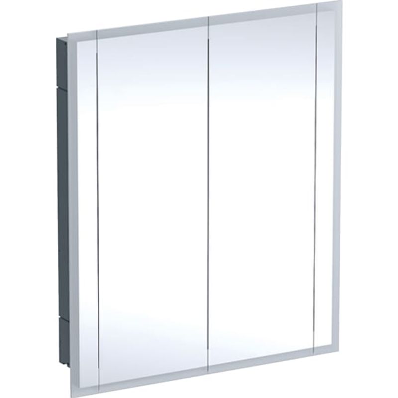 Geberit ONE Spiegelschrank, mit Beleuchtung zwei Türen, 85 x 100 x 16 cm Bild 1