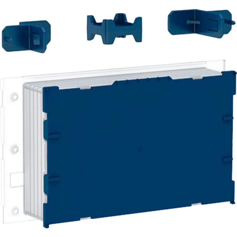 Geberit Rohbauset, flächenbündig, zu Sigma Unterputz-Spülkasten 12 cm Bild 1