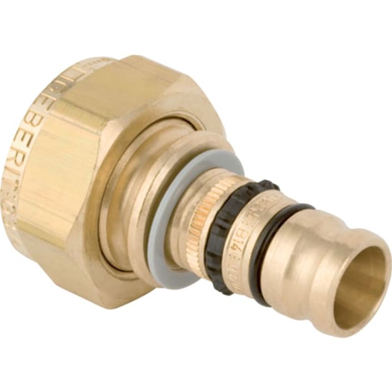 Geberit Übergang, mit Überwurfmutter 1 1/2" x 20 mm, 57 mm Bild 1
