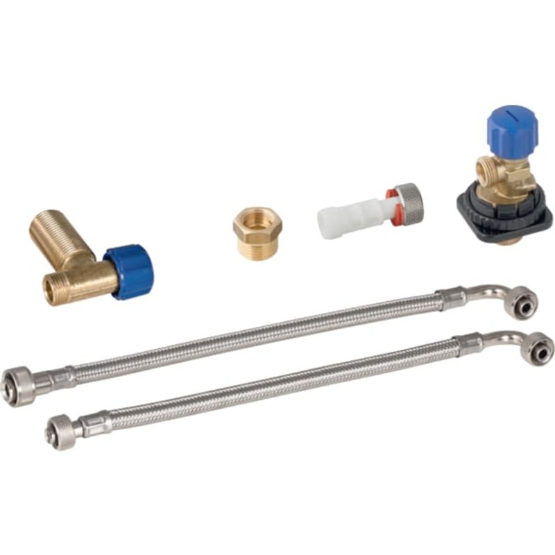 Geberit Wasseranschlussset hinten Mitte zu Monolith Sanitärmodul, für WC 114 cm Bild 1