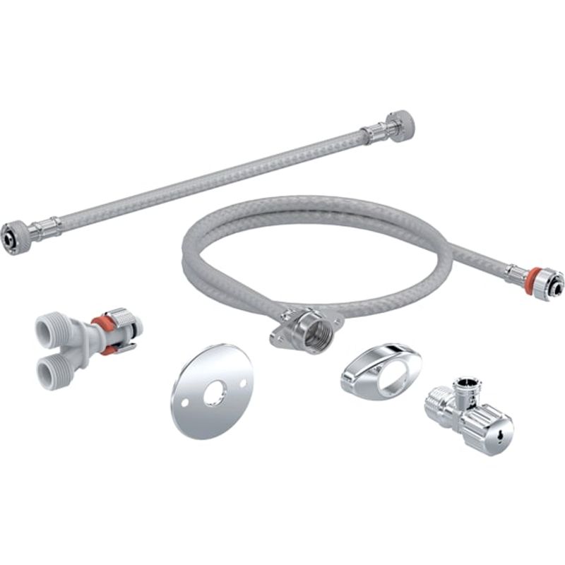 Geberit Fertigmontage-Set, für AquaClean Aufsaetze und Komplettanlagen, für Unterputz-Spülkasten Bild 1