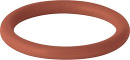 Geberit Mapress Edelstahl Mapress Dichtring FPM rot, für Löschwasser und Sprinkler, 15 mm, Farbe rot Bild 1